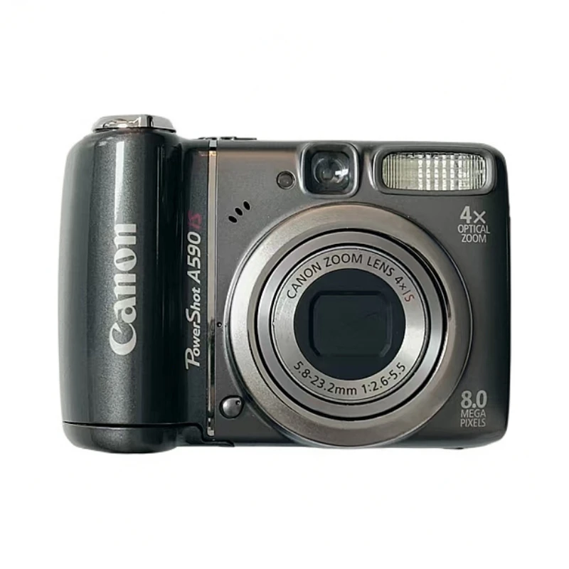 95新 Canon/佳能 A590 800万像素 4倍数码变焦 拍照复古冷白皮