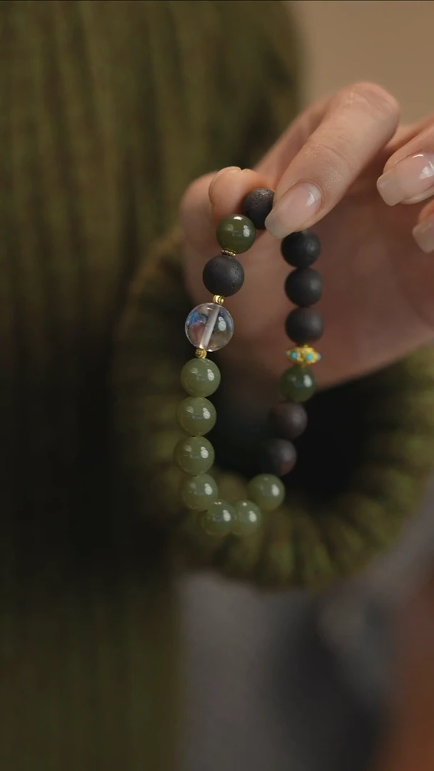 非洲檀香无事牌降真香10mm单圈+河田+白水DIY