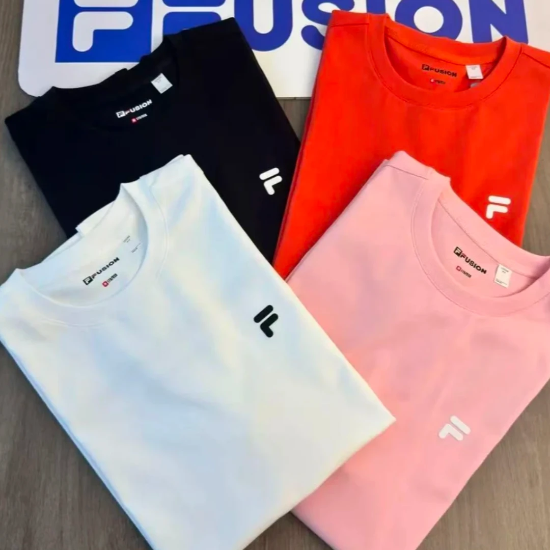 【新款】FILA FUSION斐乐夏季新款双效凉感男女同款短袖T11U526104F