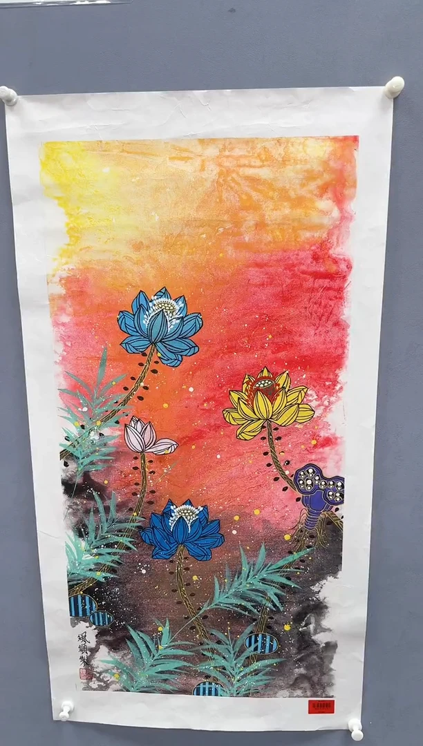 国画园****师杨风顺书画精品