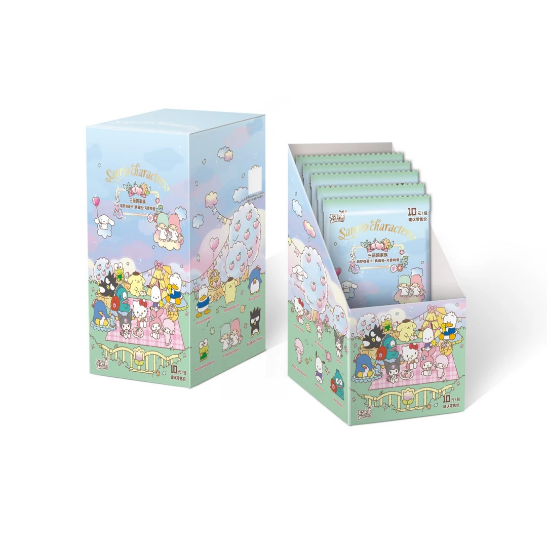 小懒羊&过山车【卡游-三丽鸥家族-芳香物语】卡牌盲盒（主播代拆）