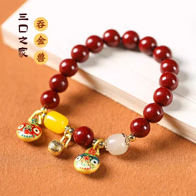 M620-卡10mm红色设计款手串