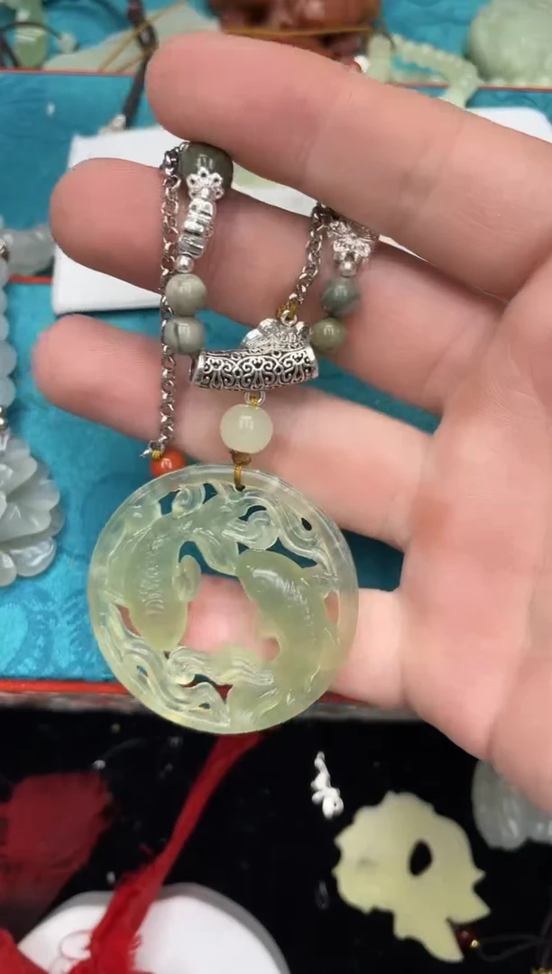 未镶嵌岫玉吊坠·多样性发货*拍一发一