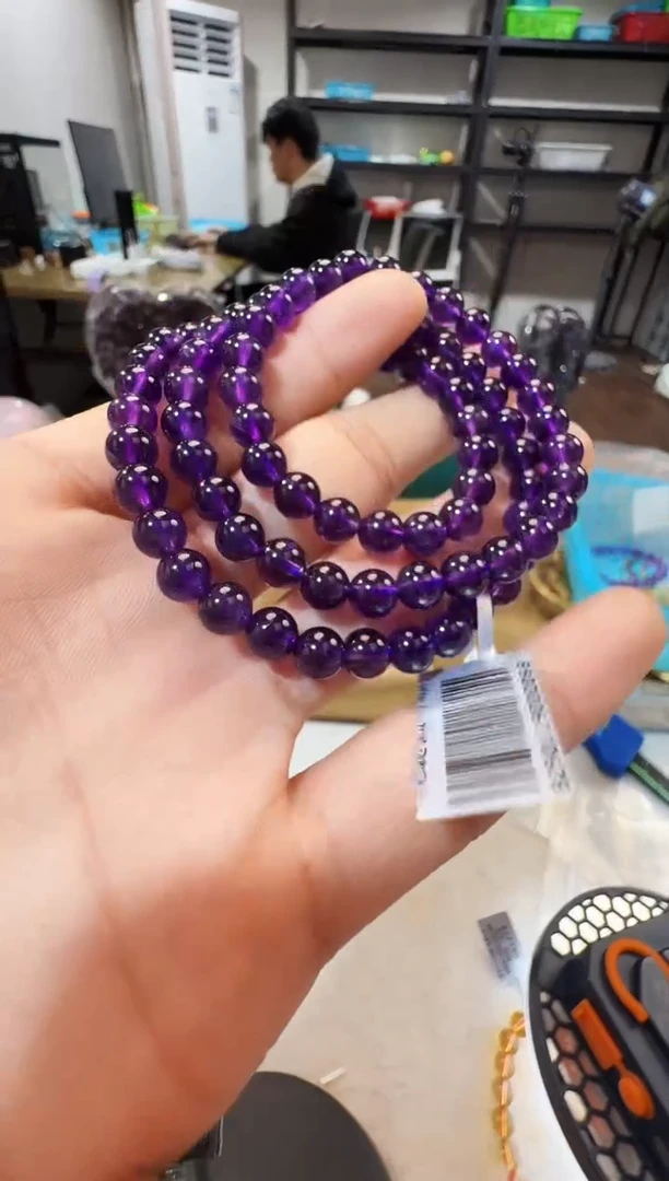 未镶嵌手链水晶晶1106 约6mm