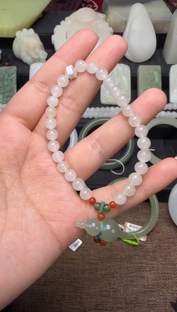 未镶嵌手串和田玉手串