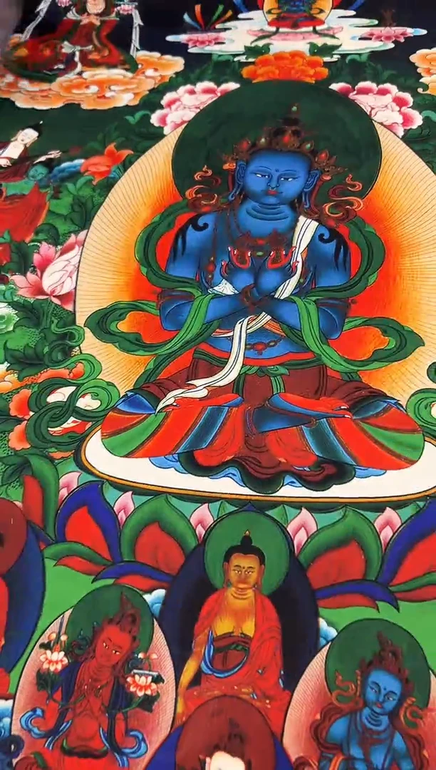 卷轴画唐卡16037