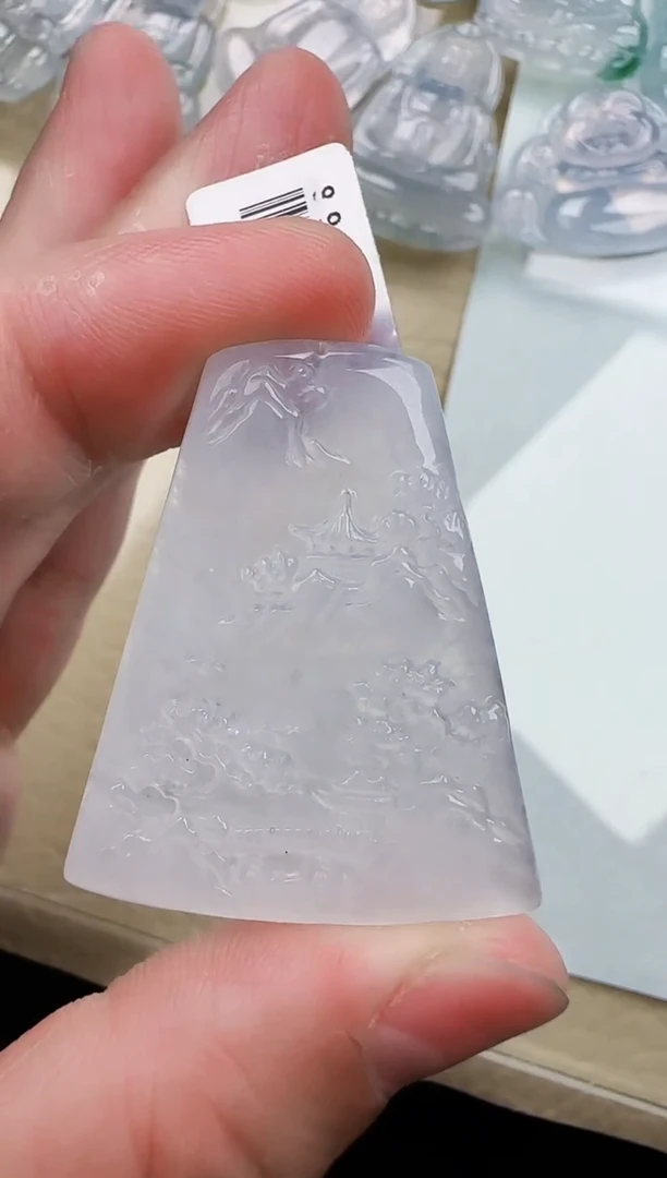 颈饰未镶嵌翡翠缅甸翡翠a货