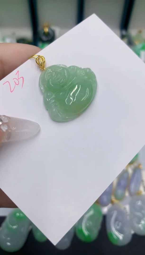 翡翠未镶嵌颈饰11111111111