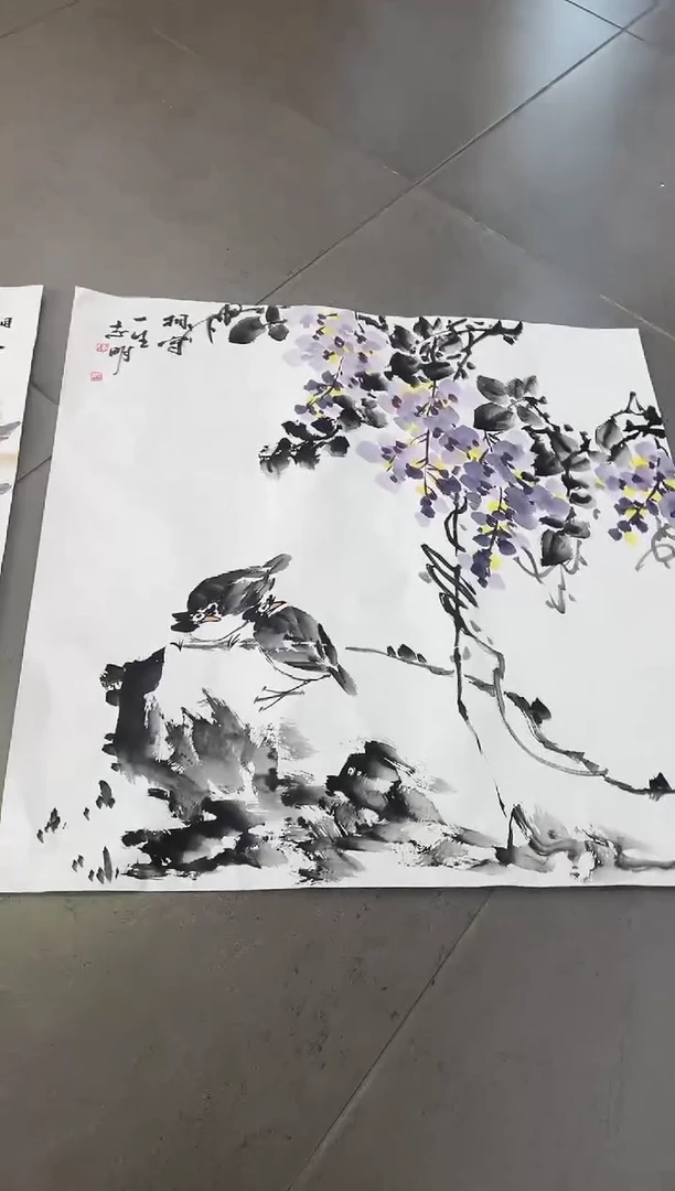 绘画韩江书画-陈志明2
