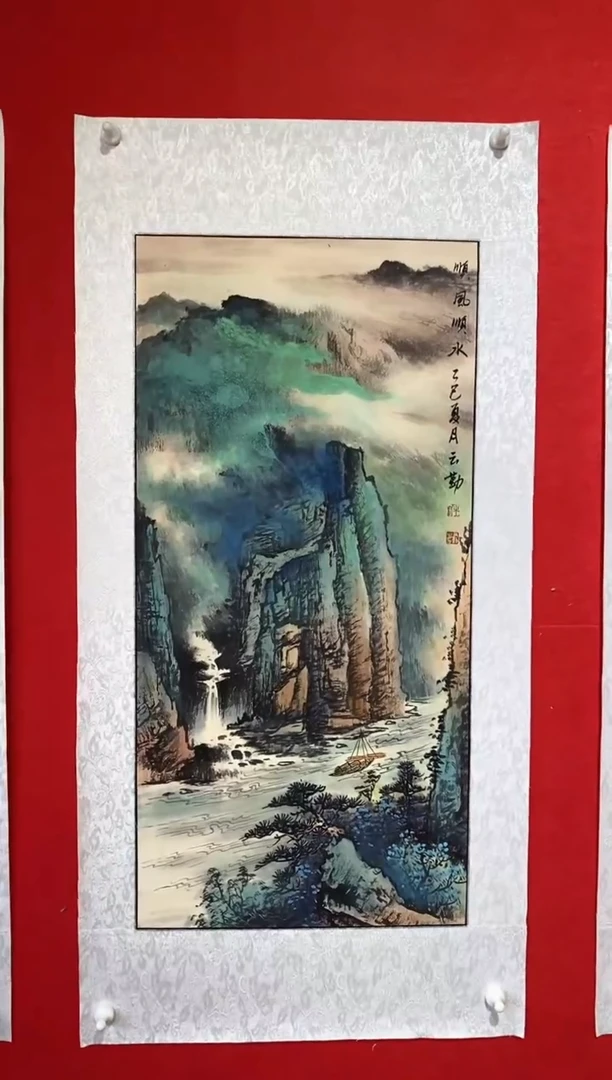 国画国画NYQ杰牛云勤老师作品
