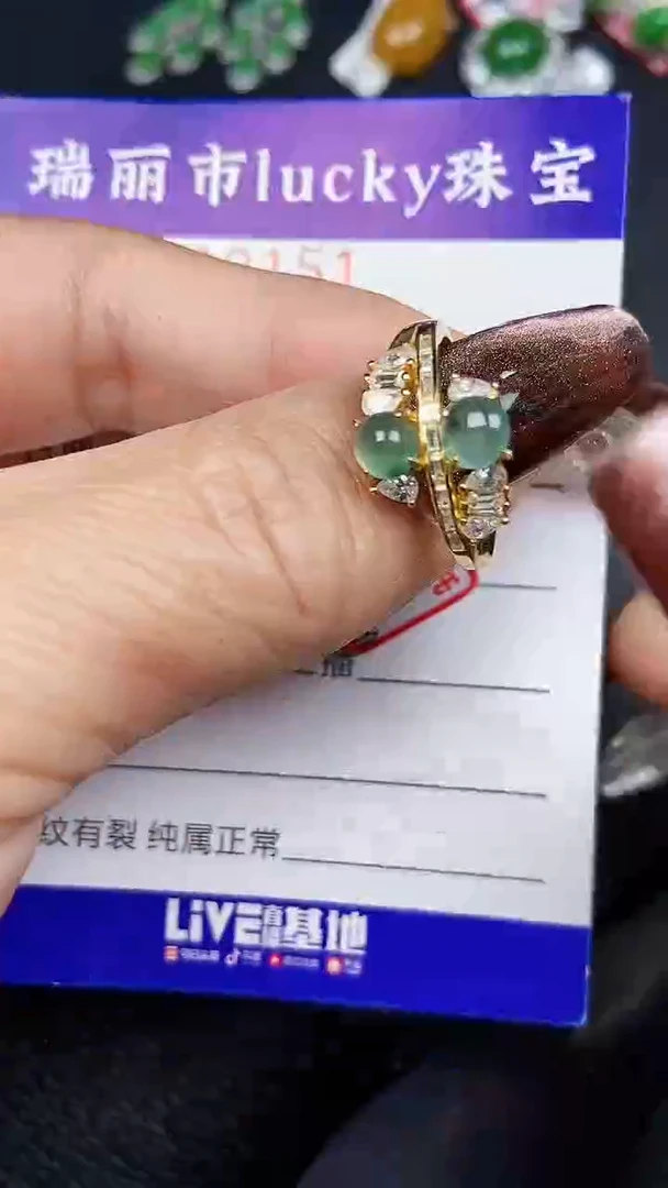 颈饰银S925镶嵌翡翠9151