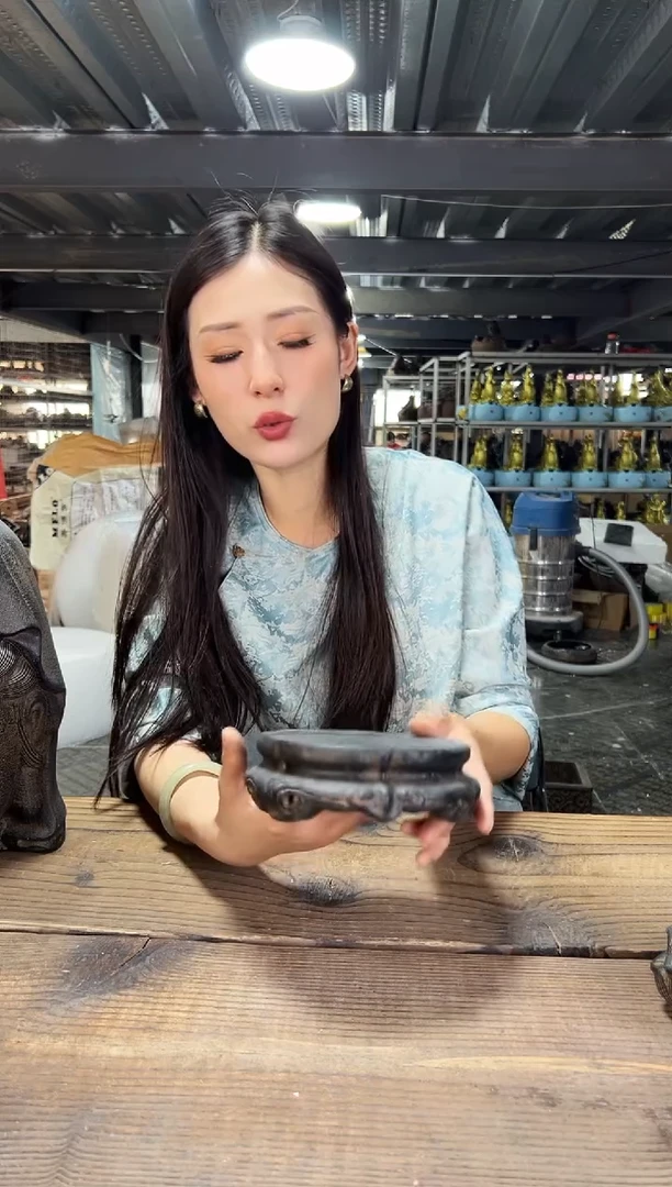 陶土【火山泥】金箍坛底座