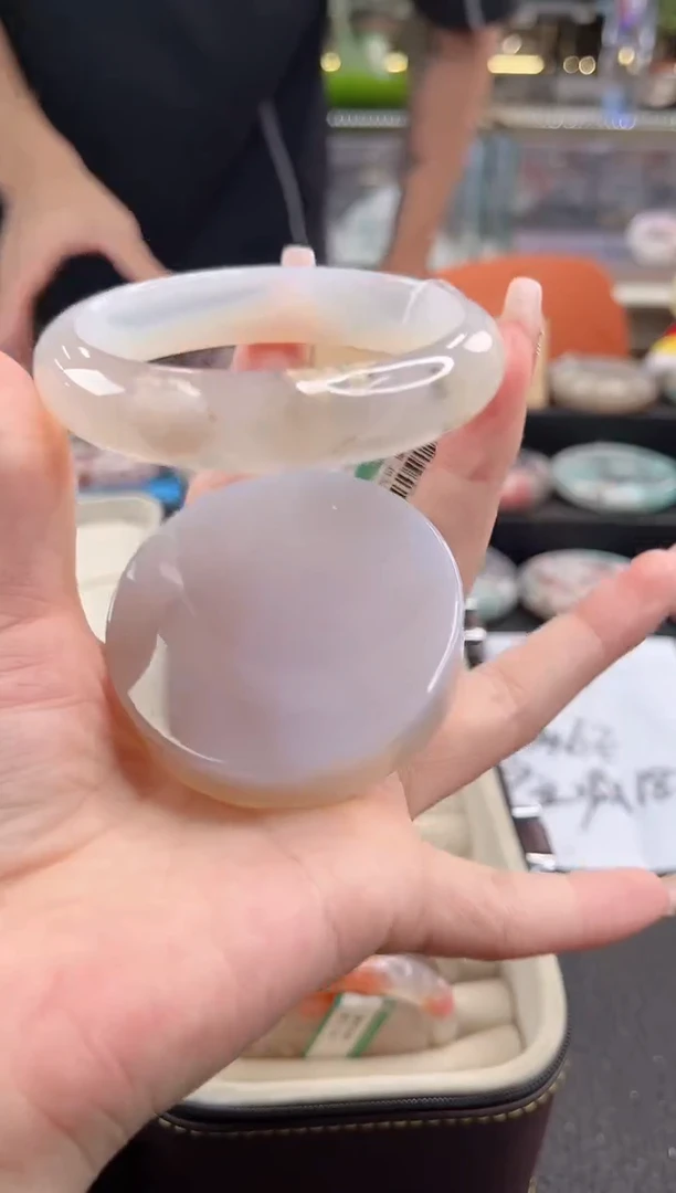 未镶嵌手镯石英质玉60圈口 （赠品镯心）3945521