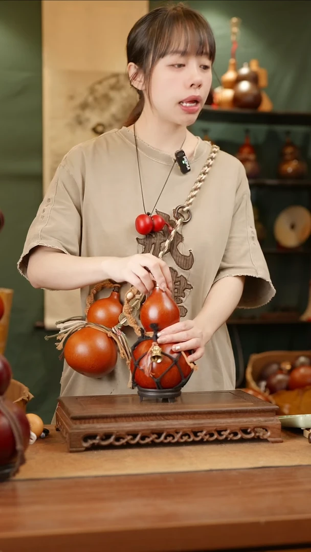 75号精品天然大漆酒葫芦一物一拍~