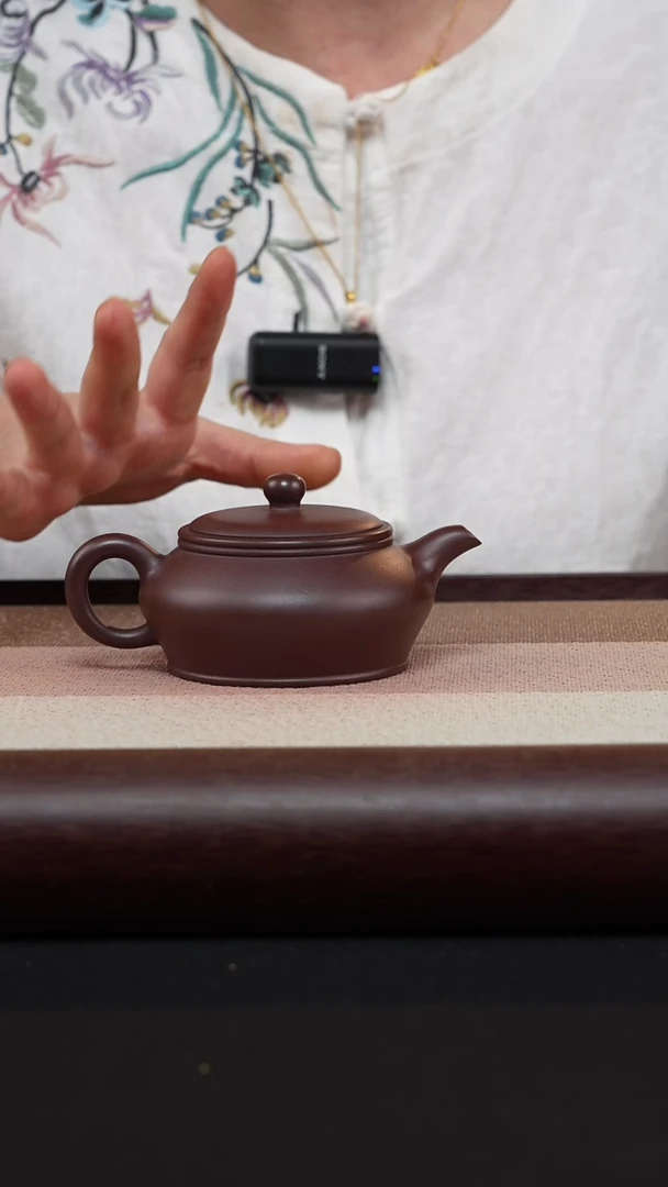 【闪购商品】紫砂茶壶老紫泥-曼殊MH-1832