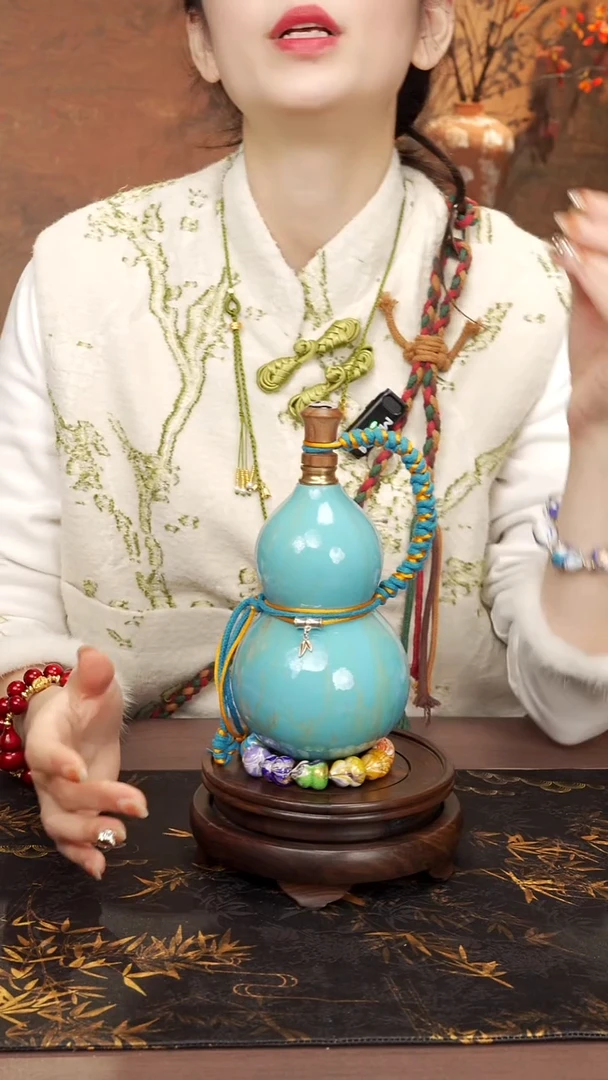 23 --高端工艺大漆酒葫芦-138