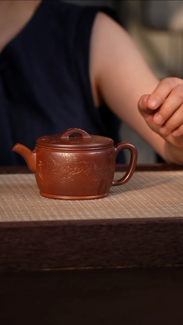 茶壶紫砂蟹黄段柴烧 280cc