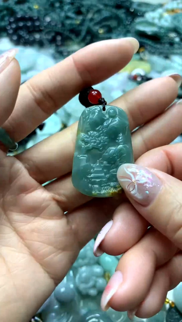 吊坠(不含链)未镶嵌翡翠1
