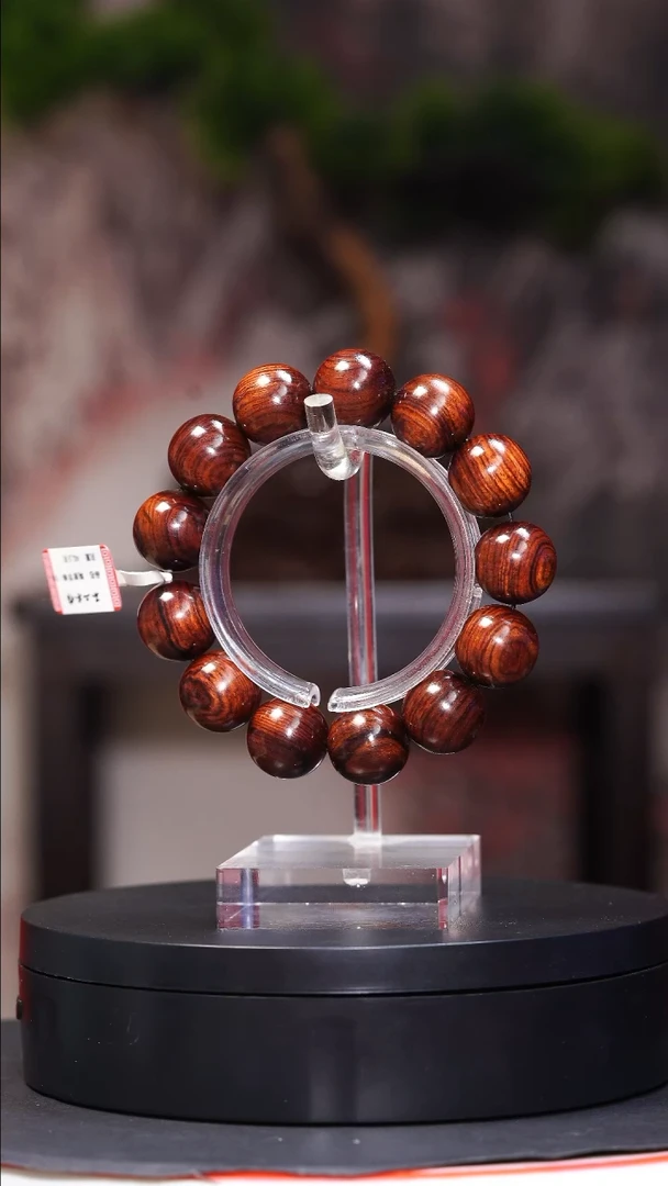 【闪购商品】黄花梨/降香黄檀手串/手链顺纹大黑线1.8手串