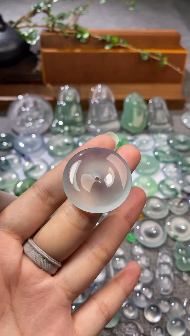 吊坠(不含链)未镶嵌翡翠扣子