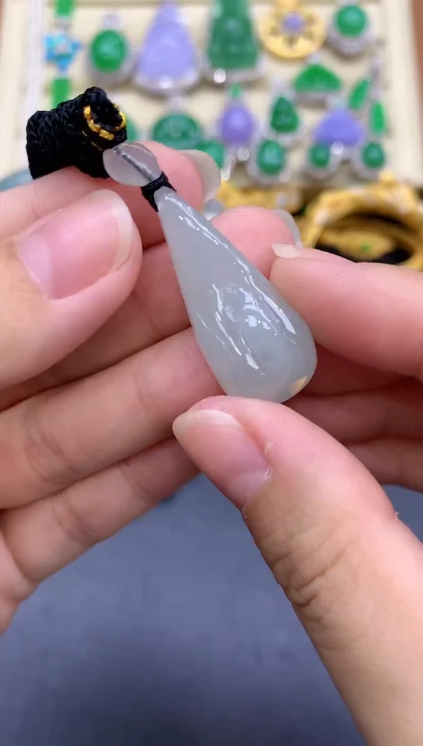 颈饰未镶嵌翡翠10-中国好珍宝