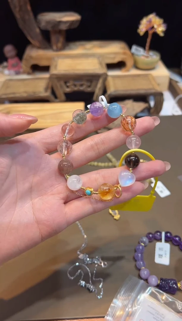 水晶手链未镶嵌手饰@@F5187