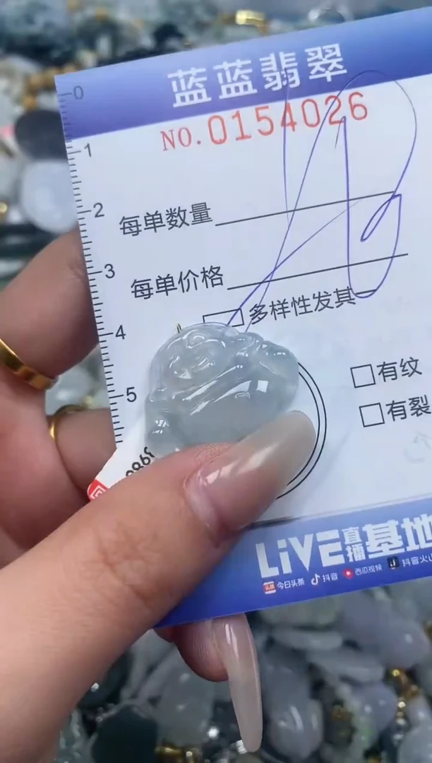 【闪购商品】翡翠颈饰未镶嵌闪购0154026多样性发其一