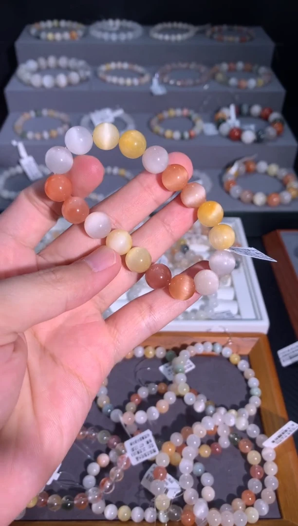 未镶嵌手串水晶19号链接 10咪+