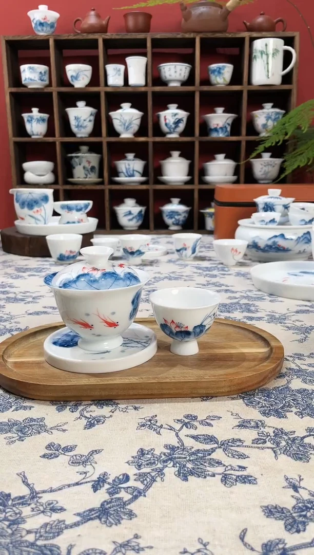 【闪购商品】盖碗/杯群芳斋闪购链接（以闪拍图片为准）
