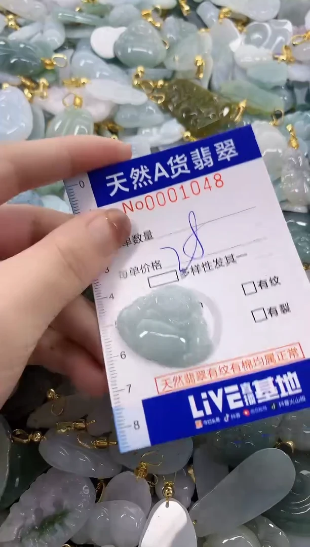 颈饰未镶嵌翡翠天然A货翡翠