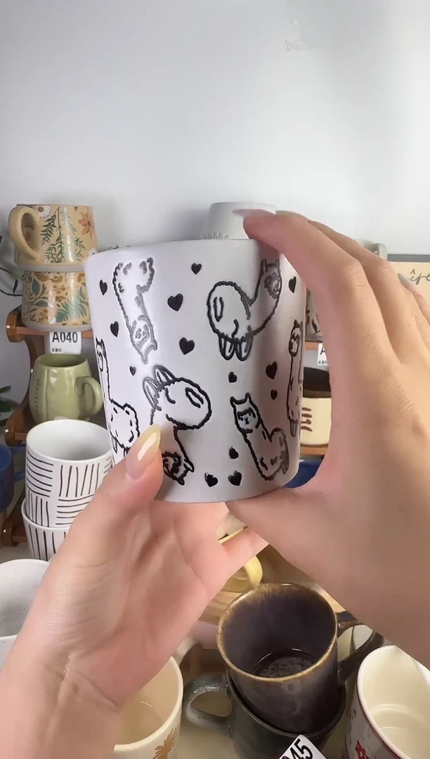 陶瓷无盖款陶瓷杯-十点九系列