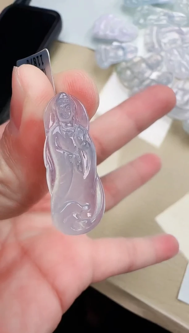 颈饰未镶嵌翡翠缅甸翡翠a货