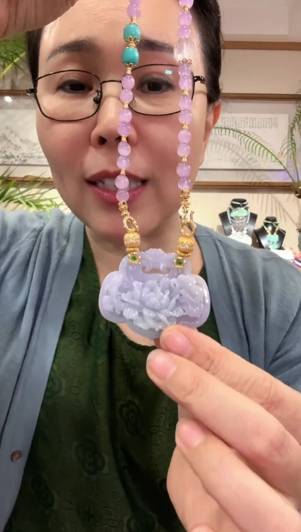 【闪购商品】翡翠颈饰未镶嵌国风