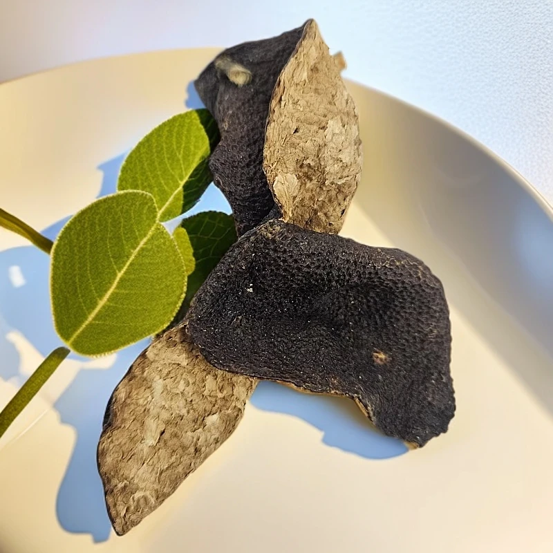 2021年梅江圈枝大红皮新会陈皮代用茶梅江陈皮自然陈化梅子高香