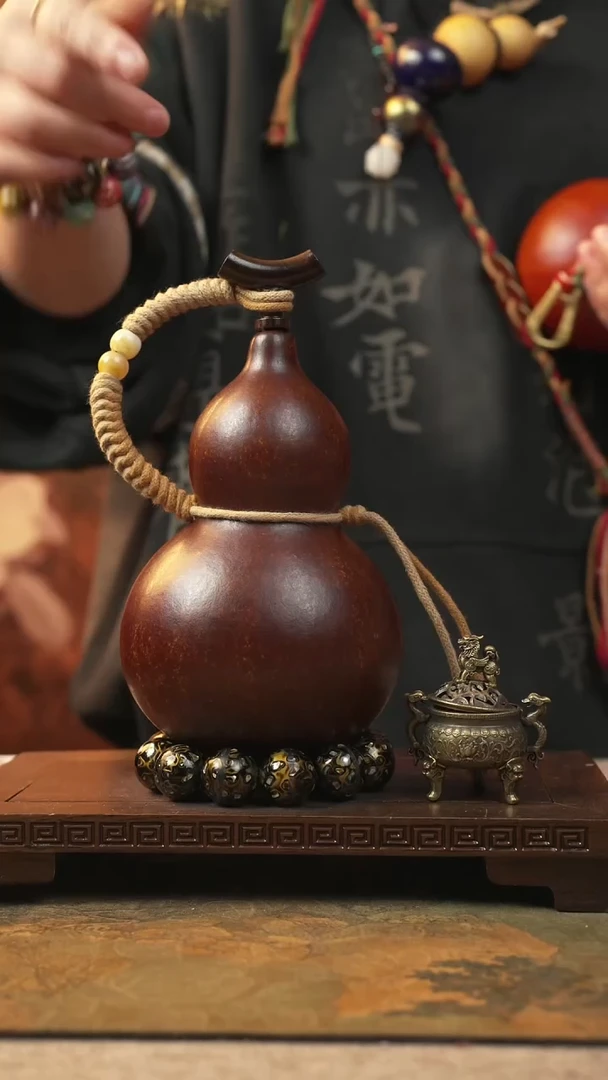112大漆一物一拍记葫堂出品【不带手串】