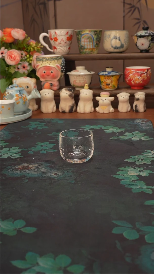 【落单】透明玻璃品茗杯
