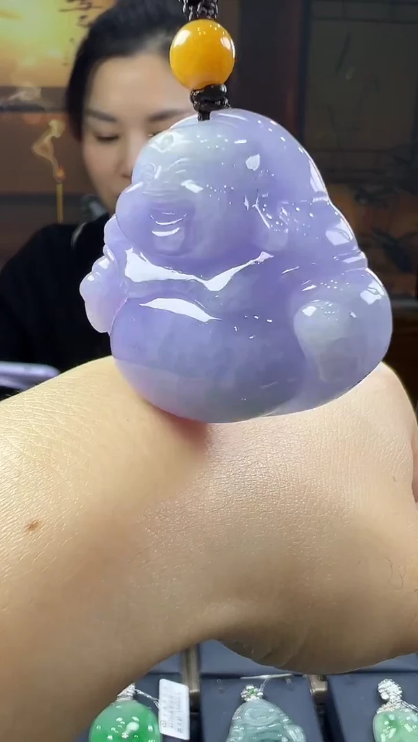 未镶嵌挂件翡翠佛公