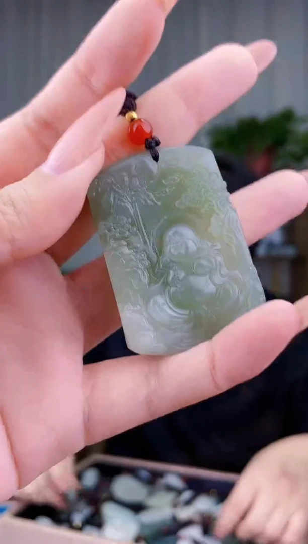 未镶嵌和田玉挂件拍一发一，多样性发货！
