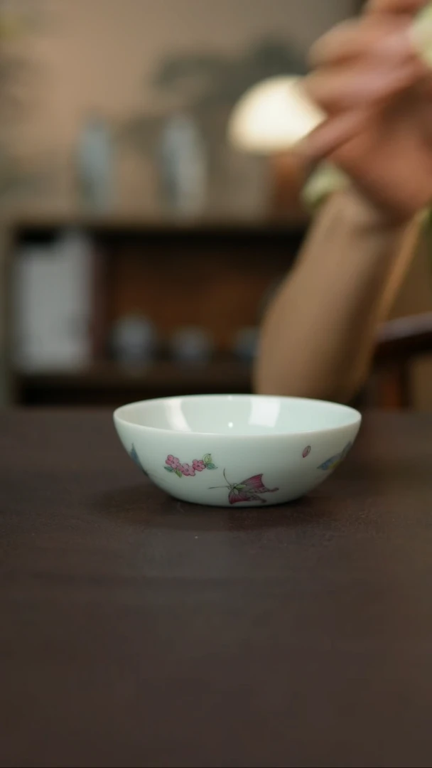 景德镇陶瓷杯碗柴烧多人