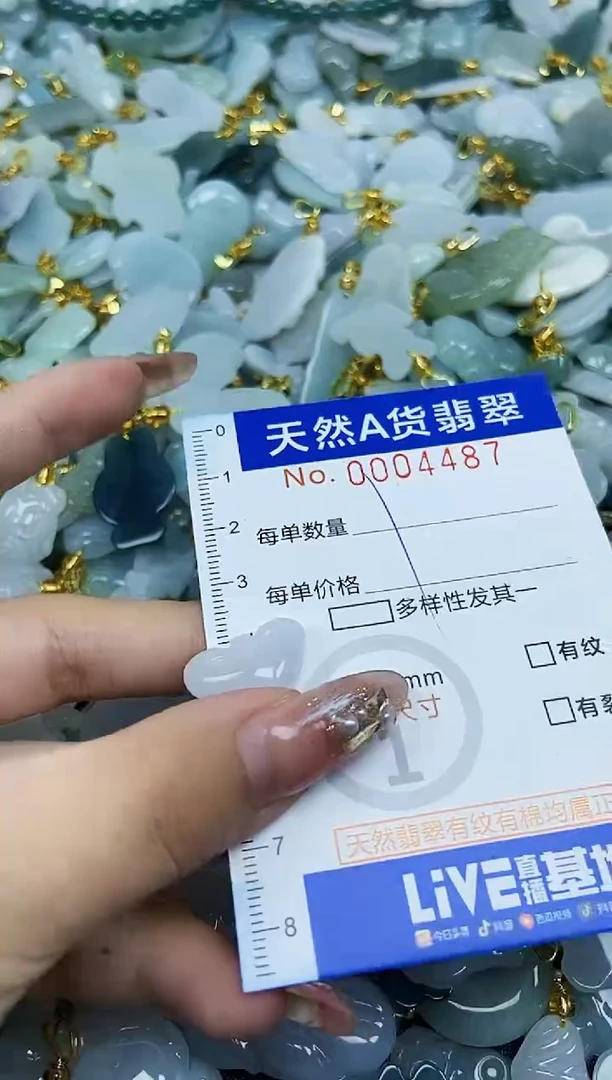 翡翠未镶嵌颈饰天然A货翡翠