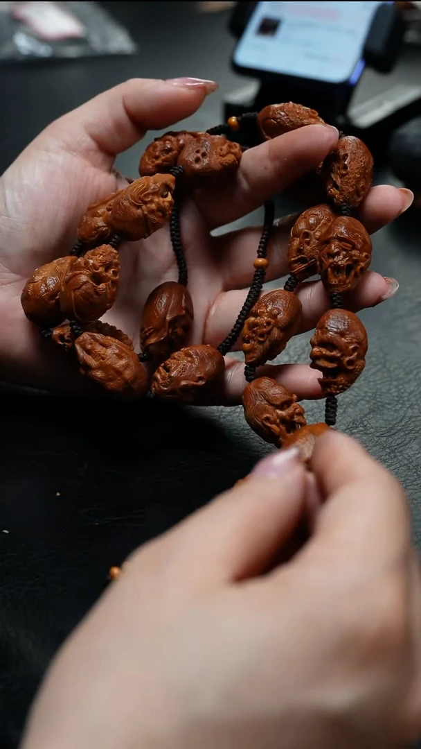 手串/手链橄榄核鱼子精品核文化+