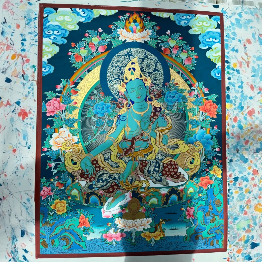 POTALA PALACE/布达拉宫唐卡画像精工手绘版