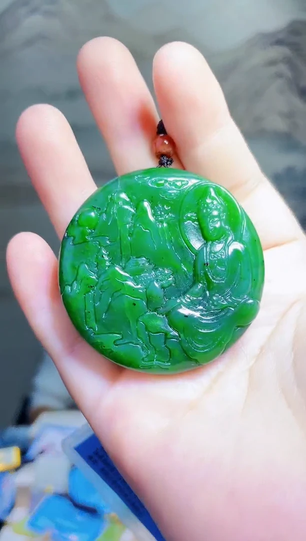 颈饰未镶嵌和田玉1