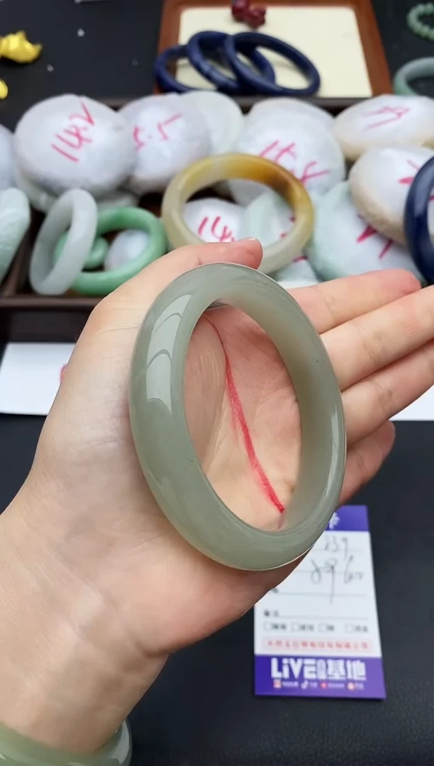 未镶嵌手镯石英质玉239+59/60