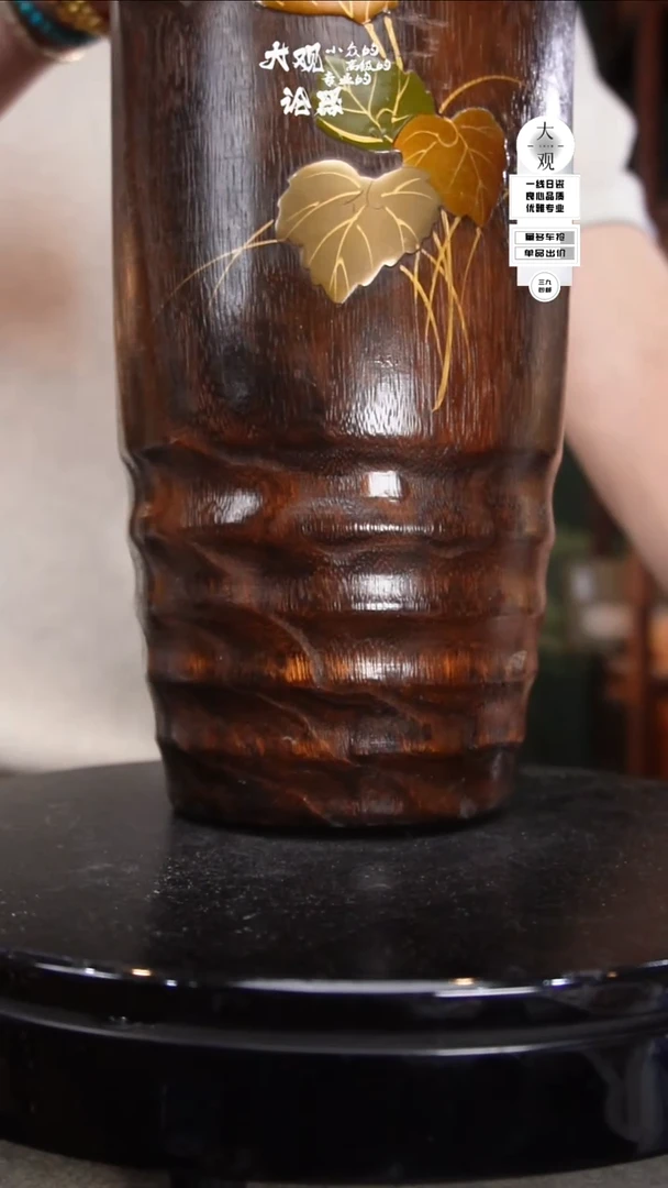 瓷片M****n大观论器花瓶