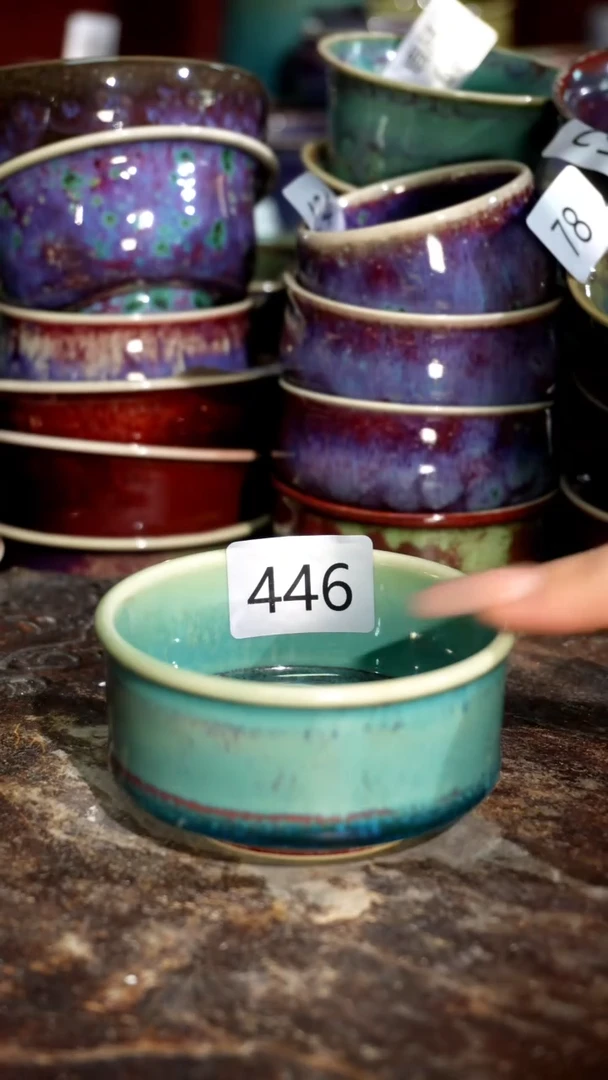 摆件精品窑变钧瓷茶器