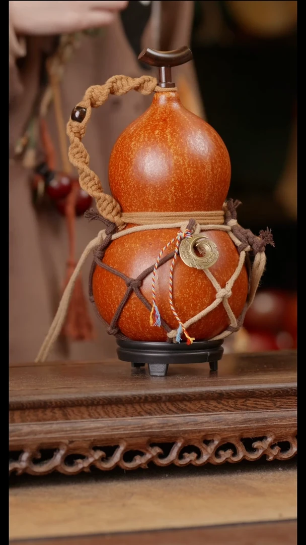 169号精品天然大漆酒葫芦一物一拍~