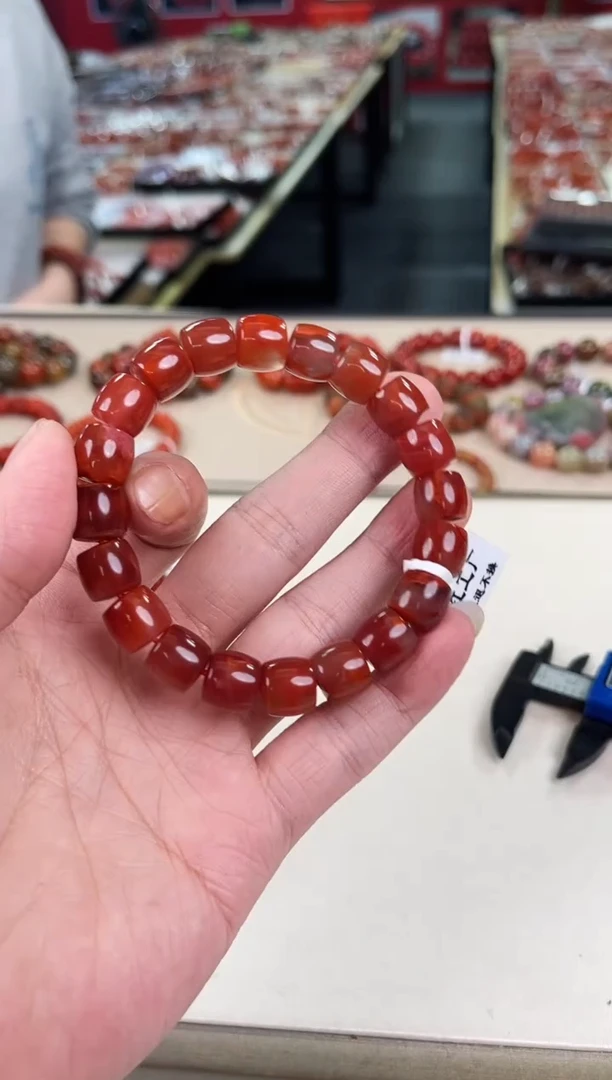 未镶嵌瓦西直切手串11+南红玛瑙（多样式发其一）