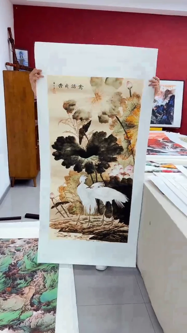 国画匠铜文心专属字画链接