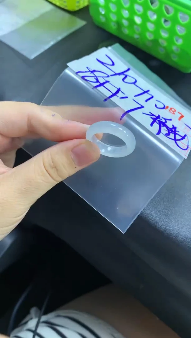 未镶嵌定制翡翠戒圈17-18#220毛货需精细抛光